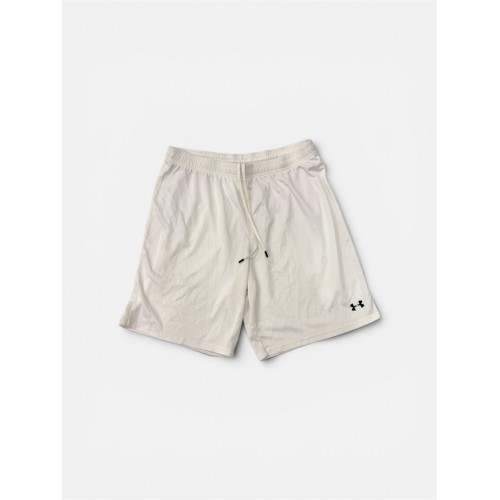 Under Armour Λευκή Ανδρική Αθλητική Βερμούδα 3XL
